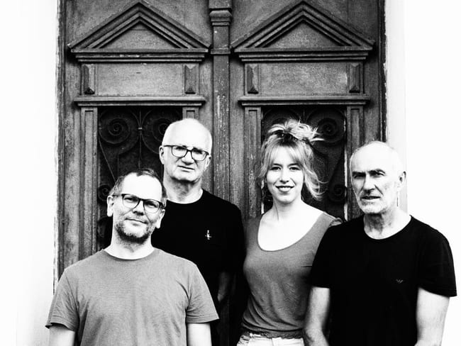 Das Jazzquartett Blue Danube 4 bei einem Auftritt